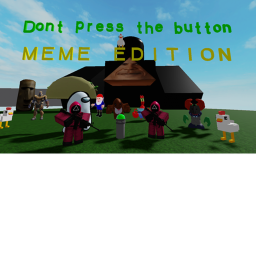 Don't press the button Meme edition icon