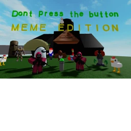 Don't press the button Meme edition icon