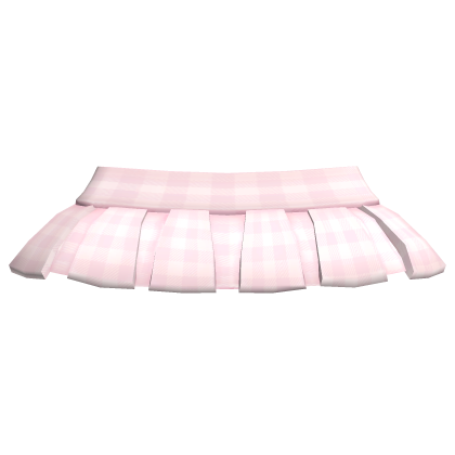 Pink Plaid Mini Skirt Roblox