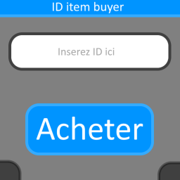 Achat d'objets d'avatar