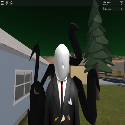 slenderman horror face Roblox decal