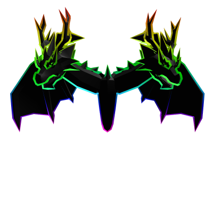 Rainbow Dragon Wings