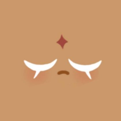 pure vanilla cookie face Roblox decal