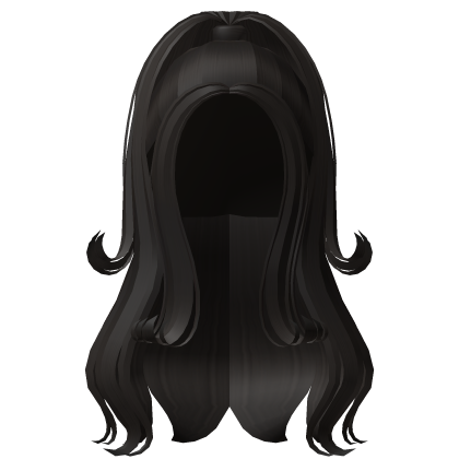 ♡ Deep Brown Sweet Elegant Long Hair & Ponytail Roblox item