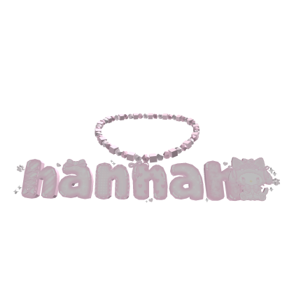 hannah Roblox item