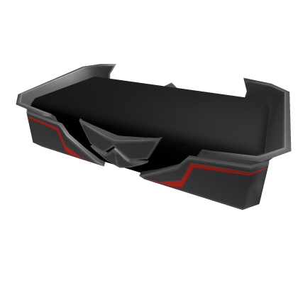 ♾️ Gray & red Cyber Ninja armor waist R15/R6 Roblox item