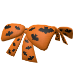 Halloween Ribbon Hair Clips