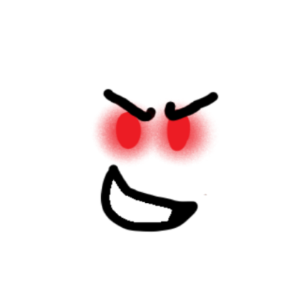 Scary Glowing Eyes Roblox decal