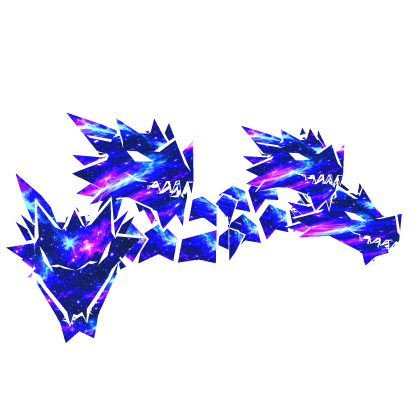 Cartoony Galaxy Dragon Heads Roblox item