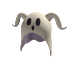 Ivory Horned Ghost Hood - Editor's Choice
