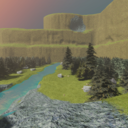 The peaceful Forest