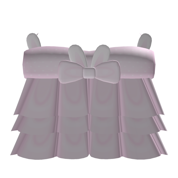 ♡ cute pink ruffle bunny dress