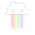 Cloudy rainbow squad!