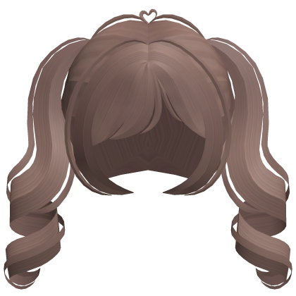 ˗ˏˋ ♡ curled fairy pigtails in hazel