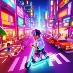 Scooter obby🛵🛵