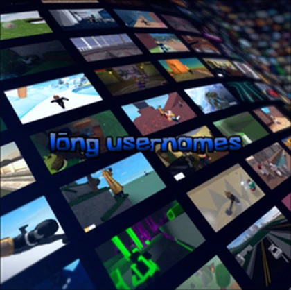 Long usernames Roblox group icon