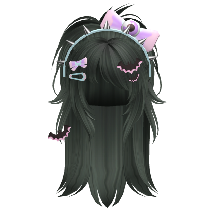 Y2K Igari Grunge Pastel Goth Pony (Green) Roblox item