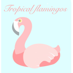 Tr0pical flamingos