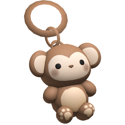 Monkey Keychain