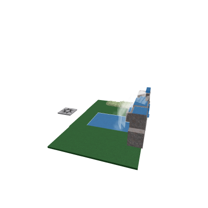 Water Fall model Whit Sound Zone (very bad model)