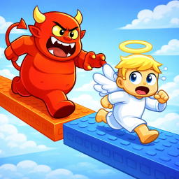 Angel and Devil [2 Player Obby]