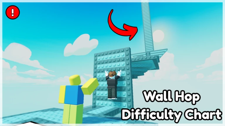 IMPOSSIBLE Wallhop Difficulty Chart Obby