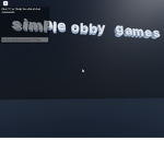 Simple obby games