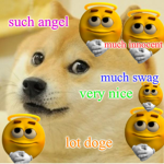 The angel doge fan club