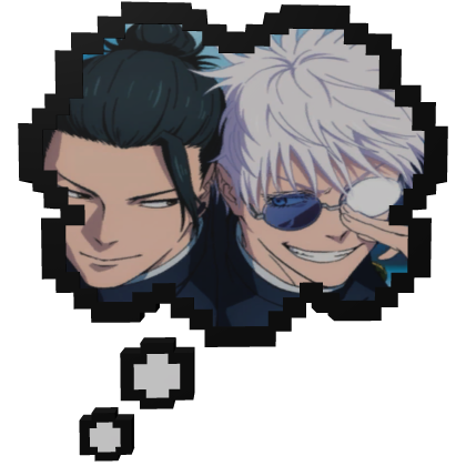 Gojo Satoru and Geto Suguru JJK | Thinking Bubble 
