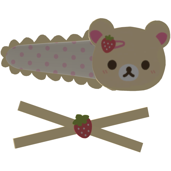 Korilakkuma Bear HairClip