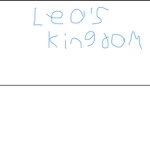 Leo’s kingdog, serve your king