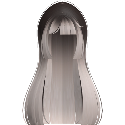 －‸ ҂ FREE: long emo hime cut hair in brown & blond thumbnail