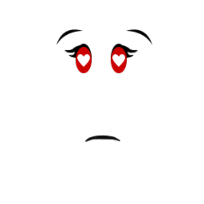Heart-Eyed Devil [Face] Roblox decal