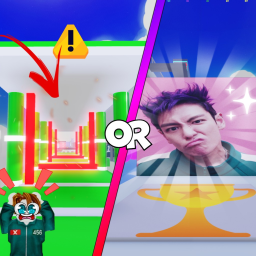 🦑 GAME: GUESS OR OBBY! 🔥 Can You Survive?