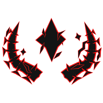 Red Cartoony Horns Roblox item