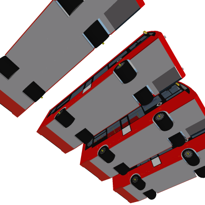 Gift E200 One Door (Short Verson) London bus