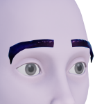 [⏰RARE] Galaxy Eyebrows