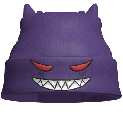 Spiked Monster Y2K Beanie Black Roblox item