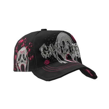 Gorra Game Over Scary Pink (Hacia Atrás)