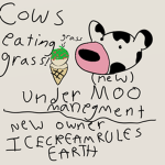 Cows Eating Grass!