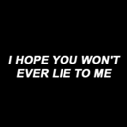 im afraid,