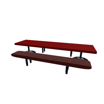 School Cafeteria Long Table
