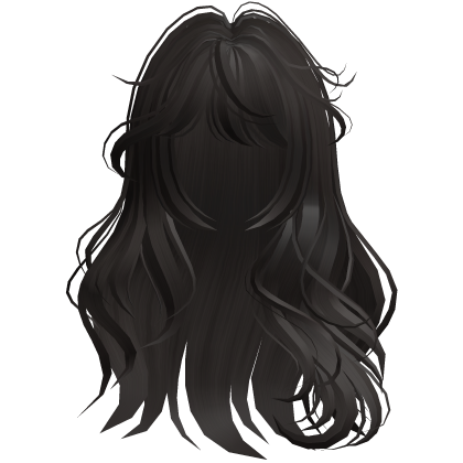 Dark Brown Lush Wavy Anime Hair 