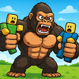 100 PLAYERS vs 1 GORILLA!