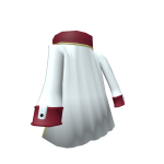 White Pirate Captain's Cloak