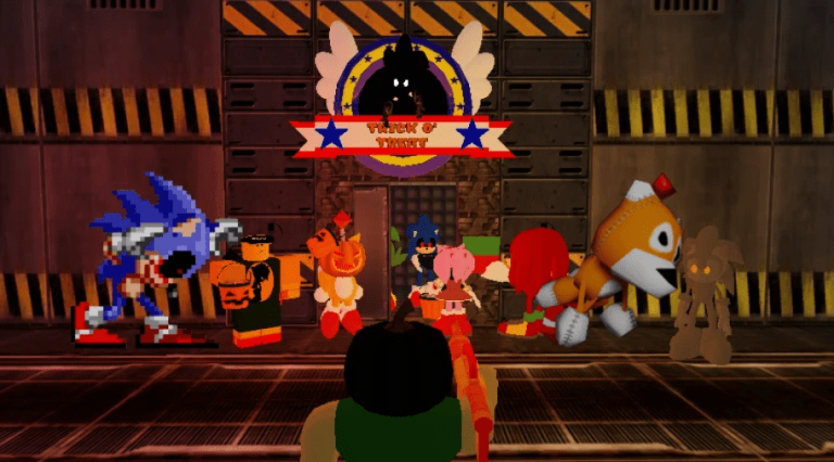 ⭐Survive Sonic.exe in Area-51 Deluxe!⭐ screenshot 1