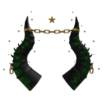 Emerald Celestial Horns
