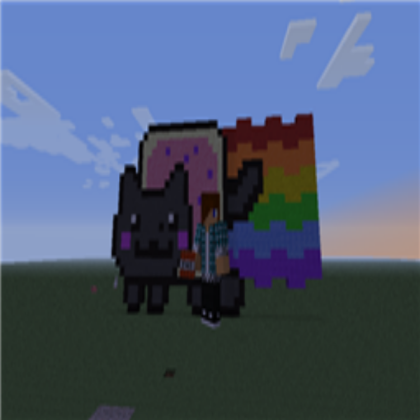 nyan cat (minecraft) Roblox decal