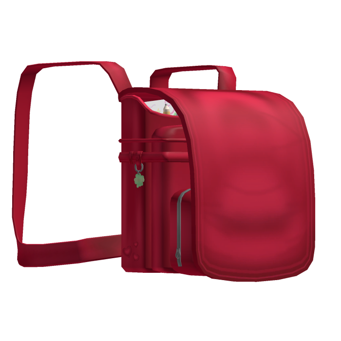 ♡꒱ cutesy red clover randoseru backpack 1.0