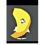 Baked banana bacon